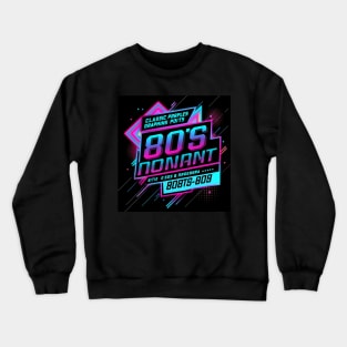 80s nostalgia aesthetic Crewneck Sweatshirt